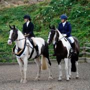 Rebecca Adamson and Olivia Enderwick. Picture: Perfect Ponies Photography