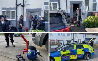 Raid carried out in Stockton targeting members of a suspected organised crime group