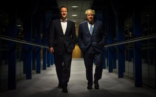 ON DIFFERENT SIDES: Prime Minister David Cameron and Boris Johnson. Picture: Stefan Rousseau/PA Wire