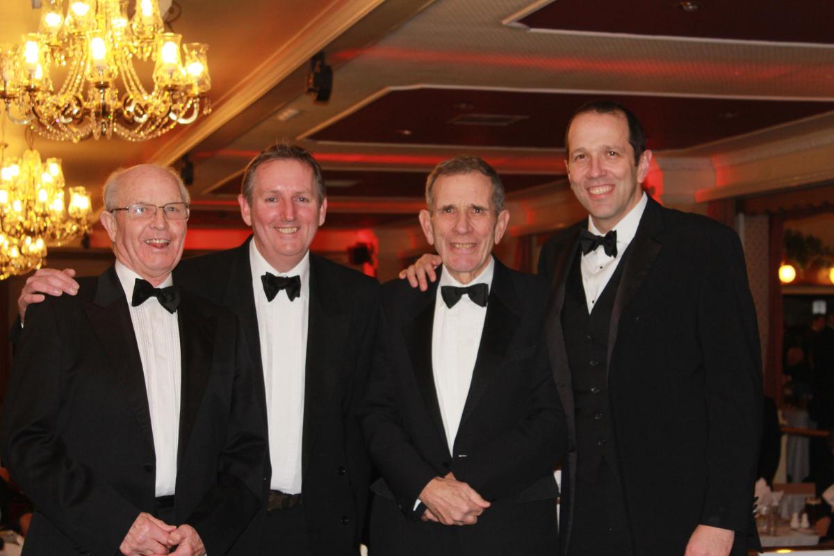 Les Gorman, Andy Weatherhead, John Dunn and Richard Dunn