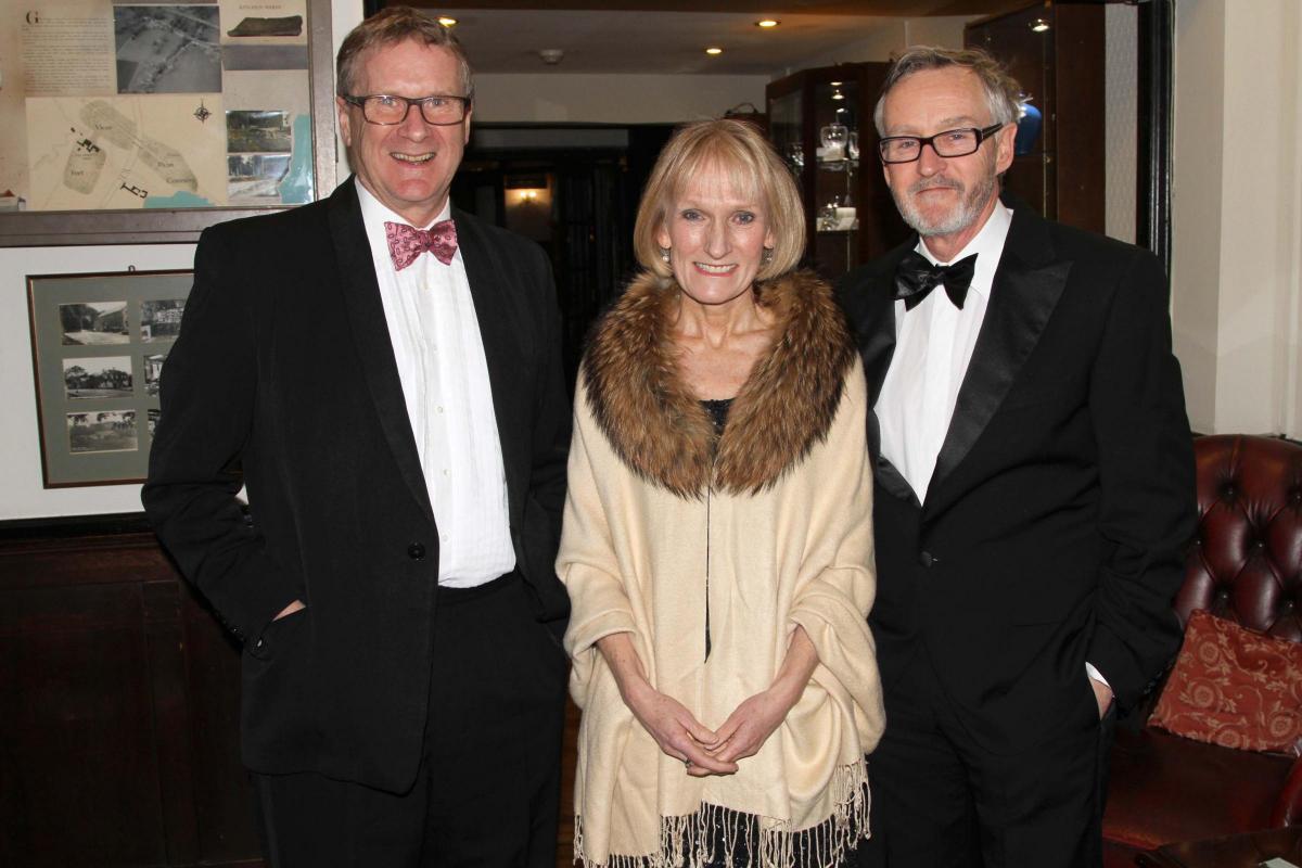 Rokeby Farmers Ball S&P The Morrit Arms Greta Bridge:
From left Philip Coles, Judy Coles and Andrew Michie.