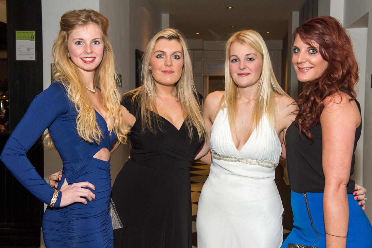 Emily Rawlin, Emma Poulter, Amy Poulter and Harriet Mant-Smith