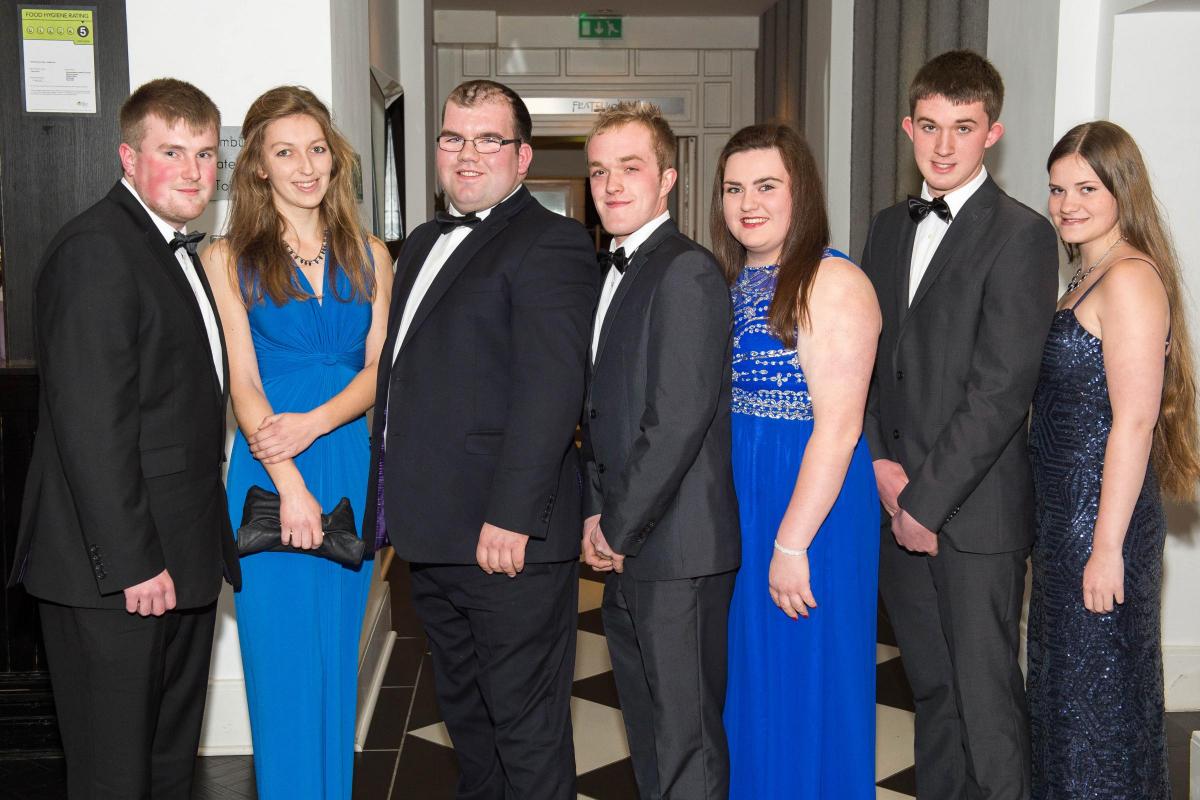 Ashley Thompson, Olivia Foster, Matthew Maw, Lewis Webster, Sarah Maw, Adam Webster and Steph Raine