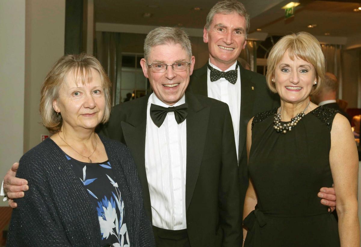 The Masonic Ladies Night at Scotch Corner Hotel.
Marion and Nigel McCormick with Tony and Carol Nelson.
Picture: Richard Doughty Photography