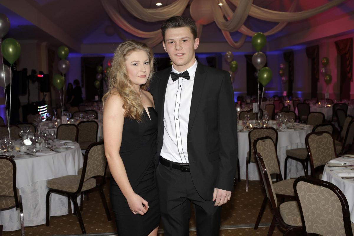 Great Smeaton Young Farmer's Ball at Solberge Hall in Newby Wiske.
Lauren Dennison and Ryan Lishman. Picture by Stuart Boulton.