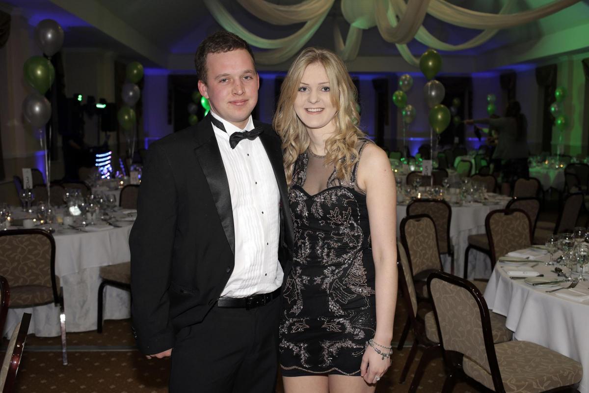 Great Smeaton Young Farmer's Ball at Solberge Hall in Newby Wiske.
Craig Ashford and Annabel Charlton. Picture by Stuart Boulton.