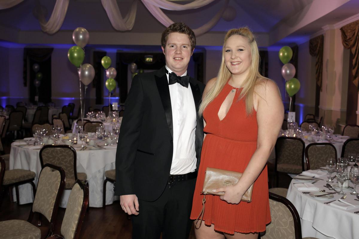 Great Smeaton Young Farmer's Ball at Solberge Hall in Newby Wiske.
Ben Donald and Fiona Goldie. Picture by Stuart Boulton.