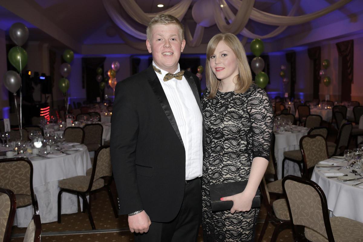 Great Smeaton Young Farmer's Ball at Solberge Hall in Newby Wiske.
Chairman - Ross Johnson and Charlotte Hugill. Picture by Stuart Boulton.