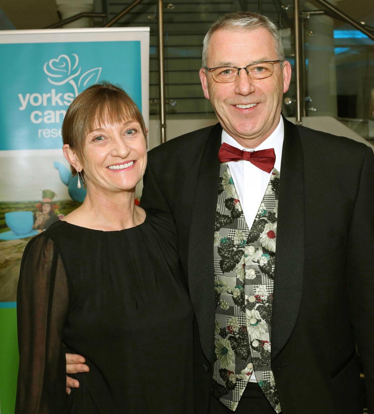 The Yorkshire Cancer Research charity ball at Tennants, Leyburn.
Georgina and Roy Jackson.
Picture: Richard Doughty Photography