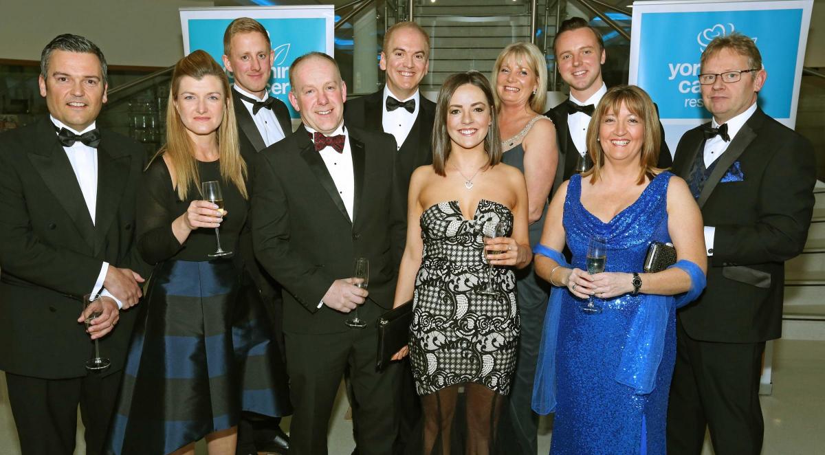 The Yorkshire Cancer Research charity ball at Tennants, Leyburn.
Guests of Trustlaw Solicitors of Stokesley.
Picture: Richard Doughty Photography