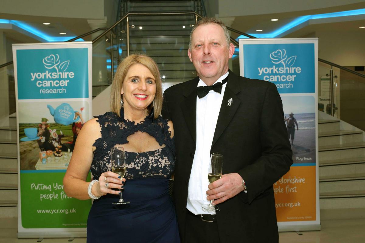 The Yorkshire Cancer Research charity ball at Tennants, Leyburn.
Christine Richards and Callum Brick.
Picture: Richard Doughty Photography