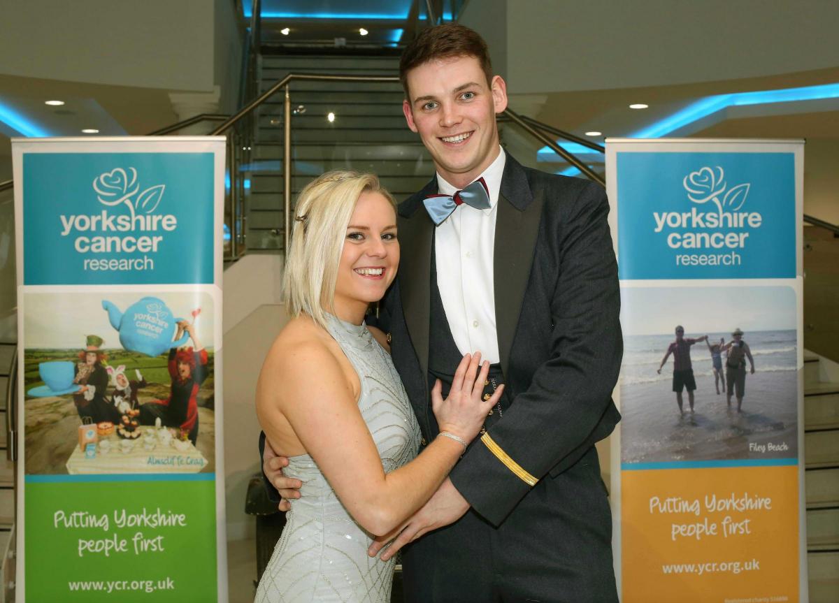 The Yorkshire Cancer Research charity ball at Tennants, Leyburn.
Christine Richards and Callum Brick.
Picture: Richard Doughty Photography