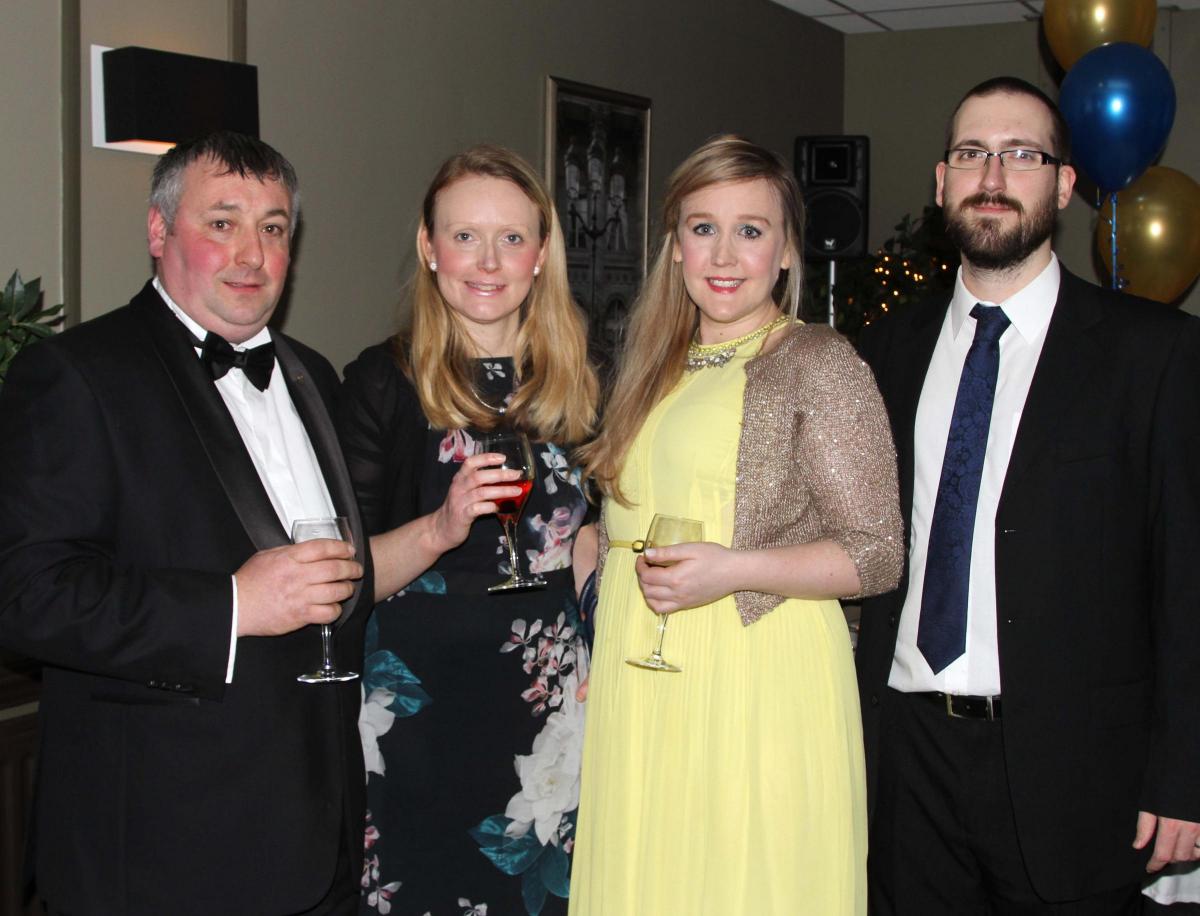 S&P Rotary at Topcliffe from left Lee Clayton, Jennifer Giles, Lisa Whiting and Sean Whiting.
