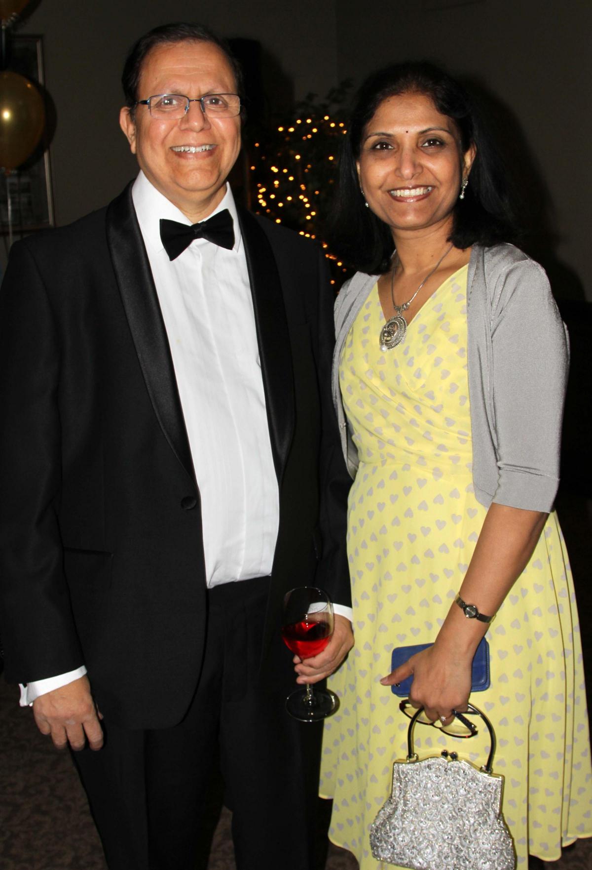 S&P Rotary at Topcliffe: Sanelhya and Anand Nadgir.