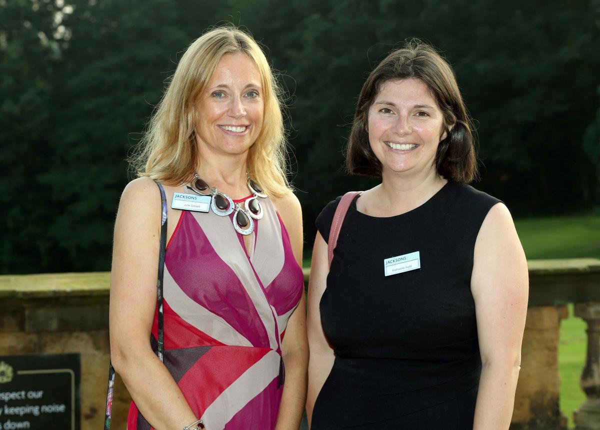 Jacksons Law Firm 140th Anniversary celebration at Hutton Rudby Hall.
Julie Dalzell and Katherine Ayris.
Picture: Richard Doughty Photography