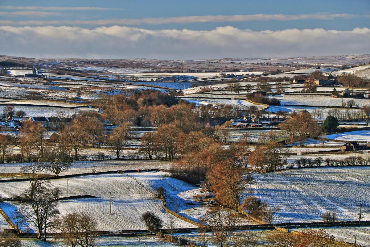 Richard Laidler took this photograph last month in Teesdale when he was looking south from Whistle Crag, which is about half way between Eggleston and Middleton-in-Teesdale, into Lunedale