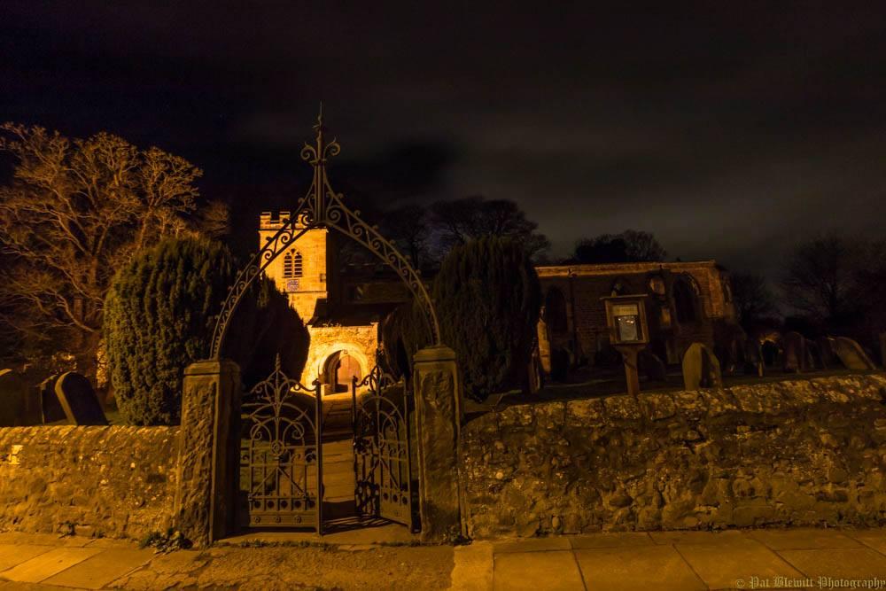 Pat Blewitt of Darlington captured this rather unsettling scene at St Peter's Church, Croft-on-Tees, this week