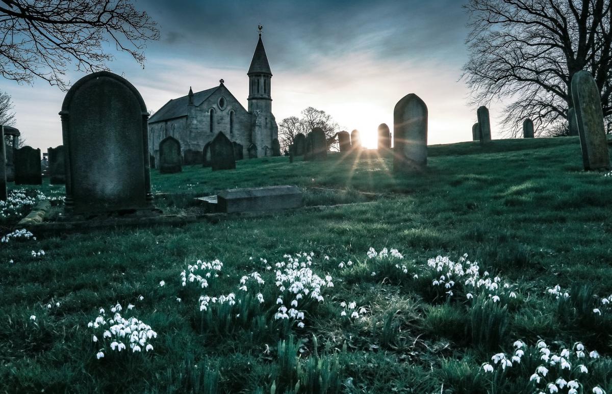Michael Atkinson took this lovely landscape image of St Andrew’s Church, in Winston