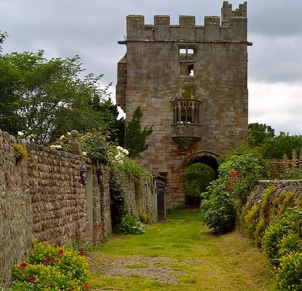Libby Harding of Leeming captured this view of the 15th-century Marmion Tower at West Tanfield