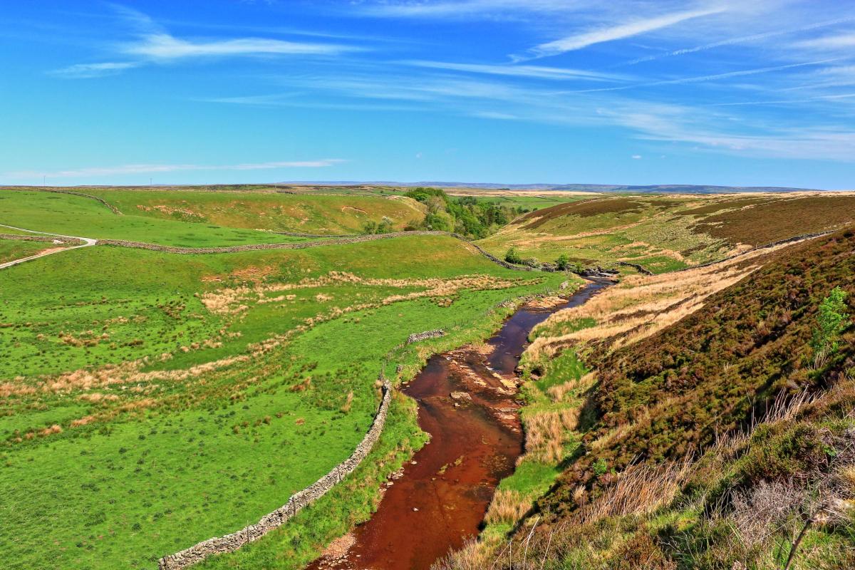 Richard Laidler of Middleton took this striking shot of Trough Heads near Sleightholme, where the Pennine Way passes through on its descent from Tan Hill