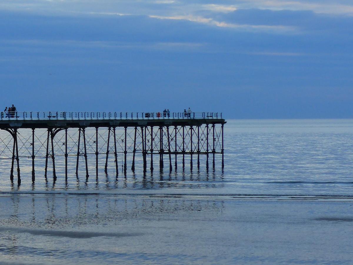 Robert Karlsson, of Stokesley, caught the different shades of blue between sea and sky on a balmy summer evening by the beach at Saltburn.