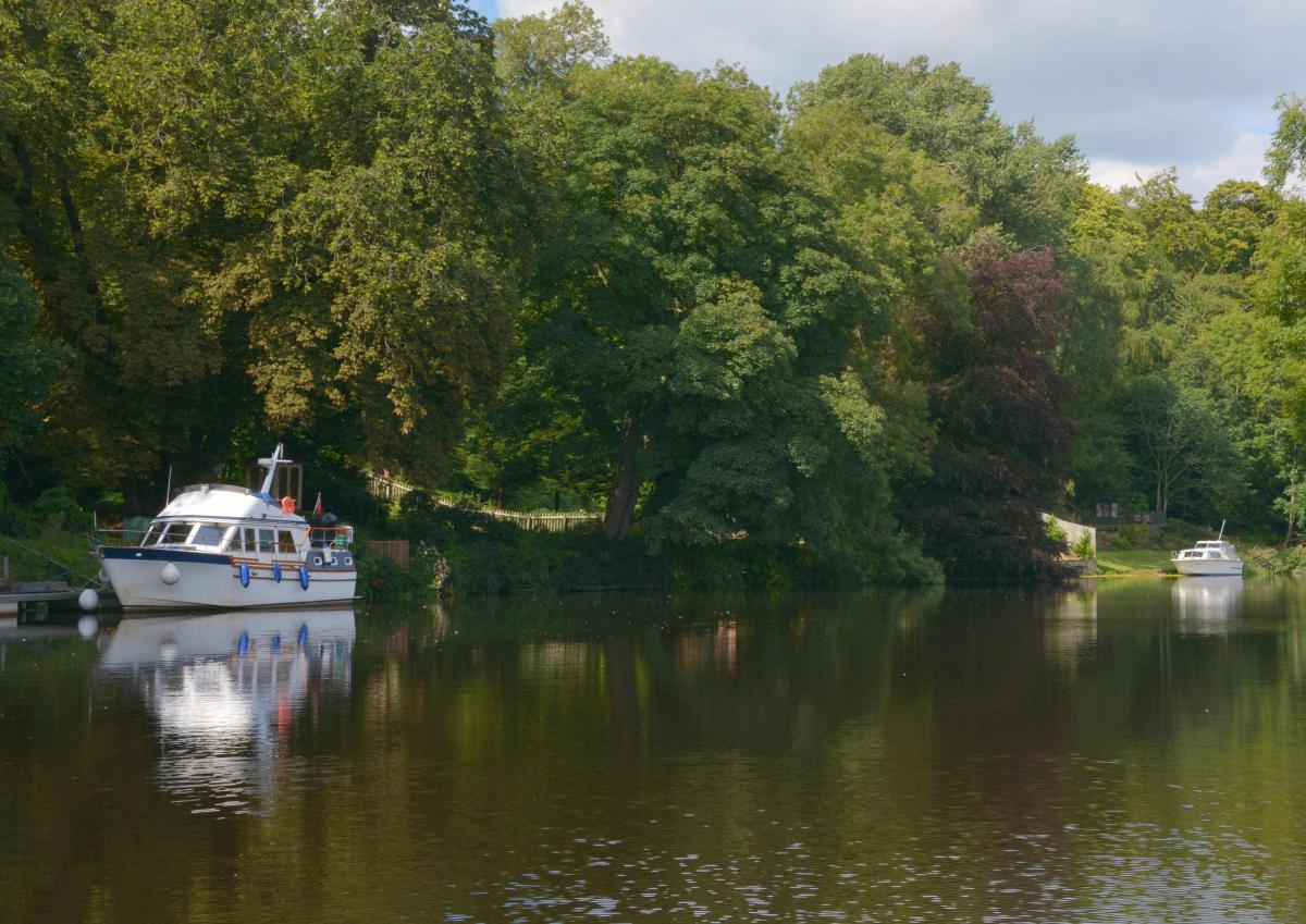 Mike Grierson of Eaglescliffe took this tranquil image of the River Tees while cruising between Preston Park and Yarm