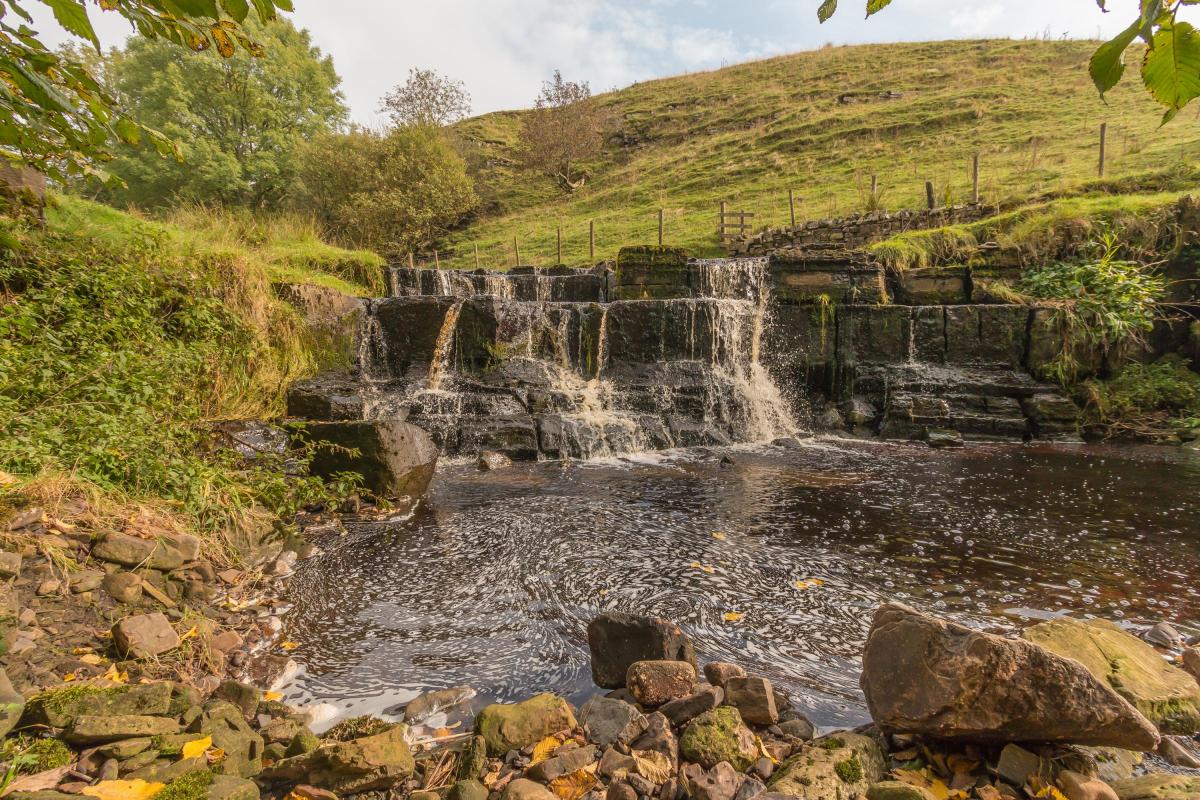 As we move further into autumn, the light changes to a warmer tone. Richard Laidler of Hutton Magna captured this view of the waterfall on Ettersgill Beck, Teesdale, lit up by hazy morning sunshine.