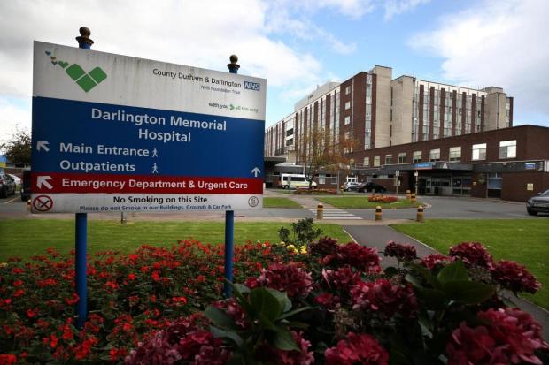 A report has highlighted problems with discharge policies at hospitals in Darlington and County Durham
