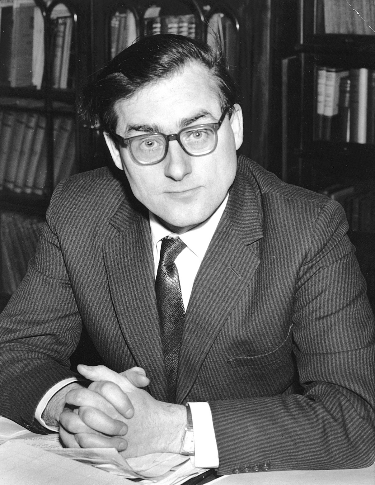 Harold Evans, former editor of The Northern Echo, who grilled the Duke of Edinburgh on his first TV interview