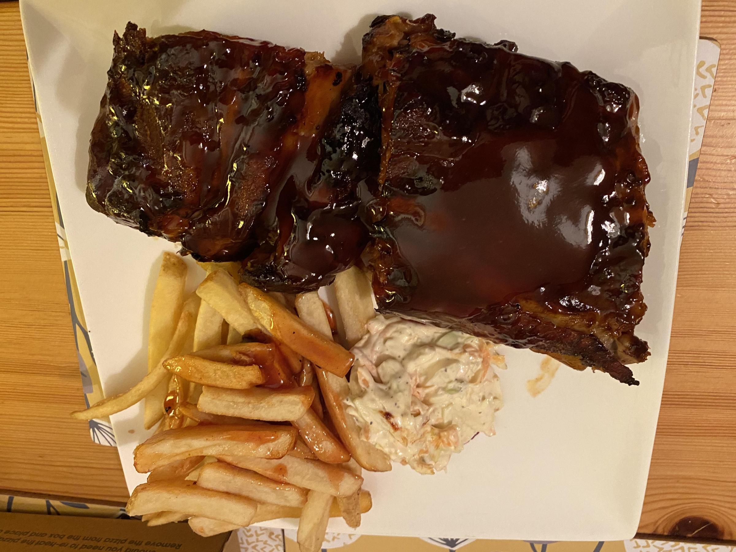 Ribs from Tejanos, Northallerton
