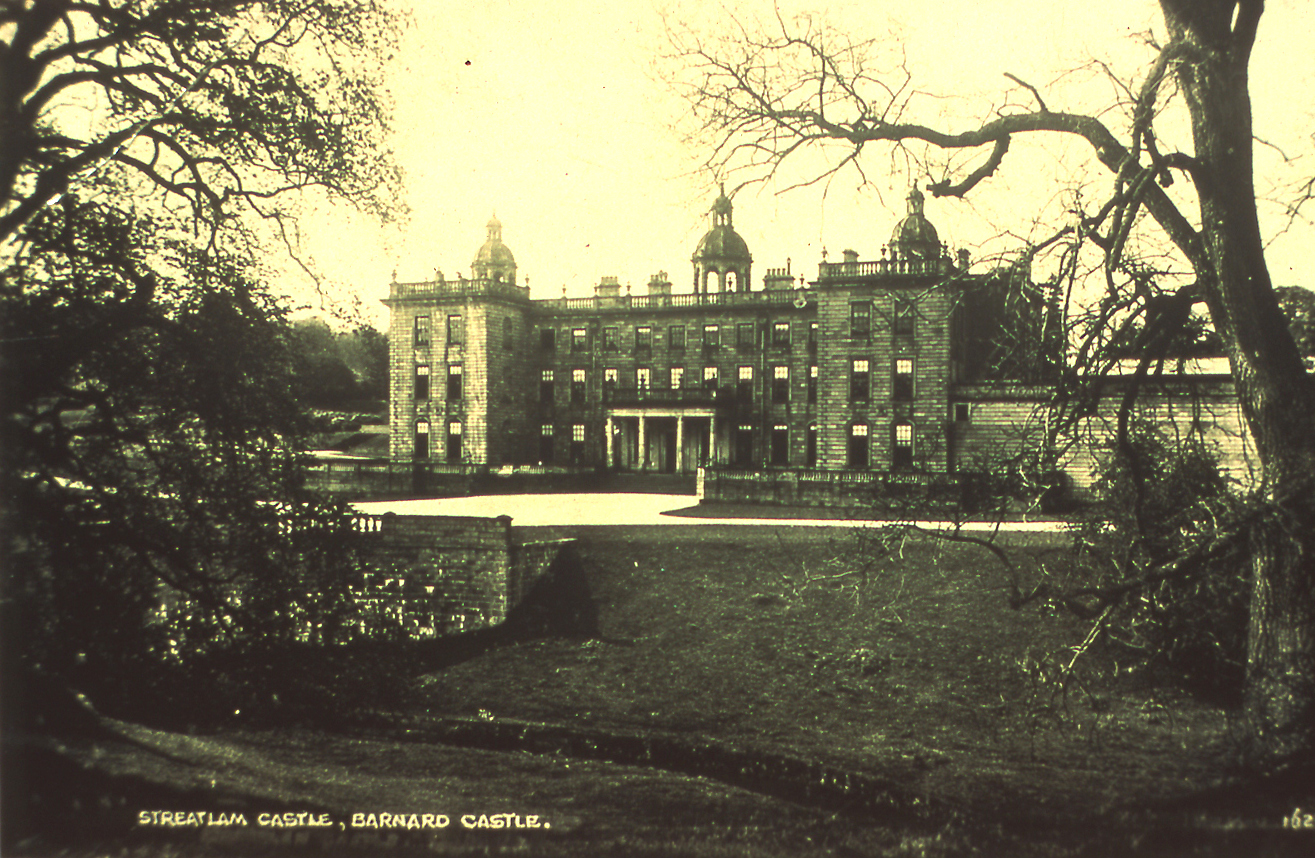 Streatlam Castle, where John Bowes had his stud, was demolished in 1959