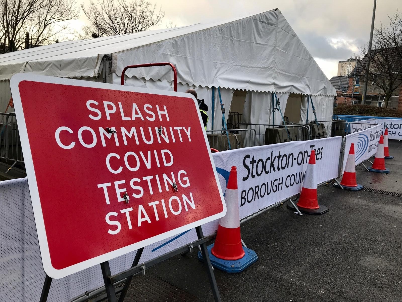 Splash Community Testing Centre, Stockton Picture: IAN COOPER/TEESSIDE LIVE