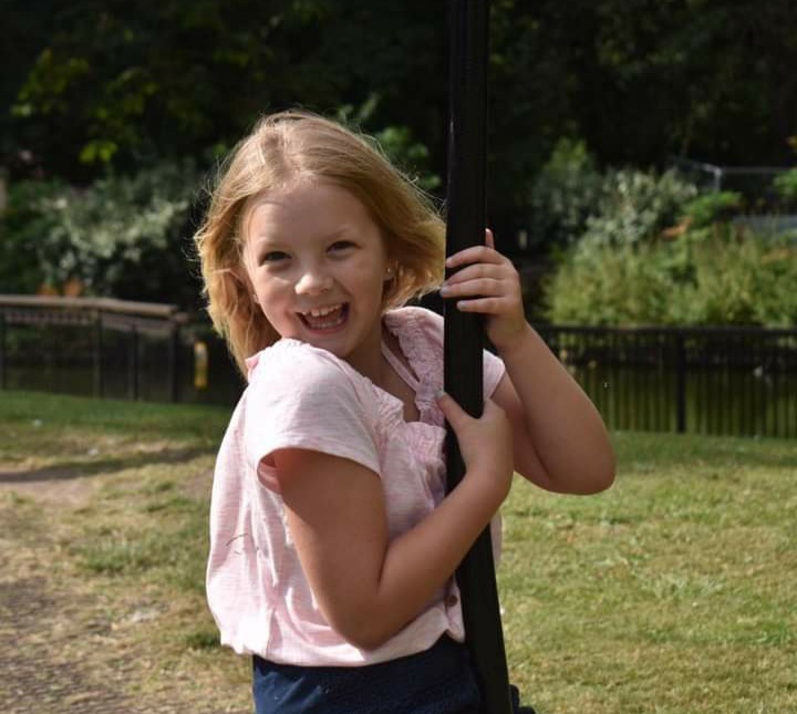 Amelia Davies, 8, from Darlington, who died from neuroblastoma in January 