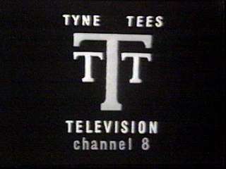 Tyne Tees TVs first logo when it started in 1959 with its transmitter covering an area from Northallerton to Alnwick and west to Middleton-in-Teesdale