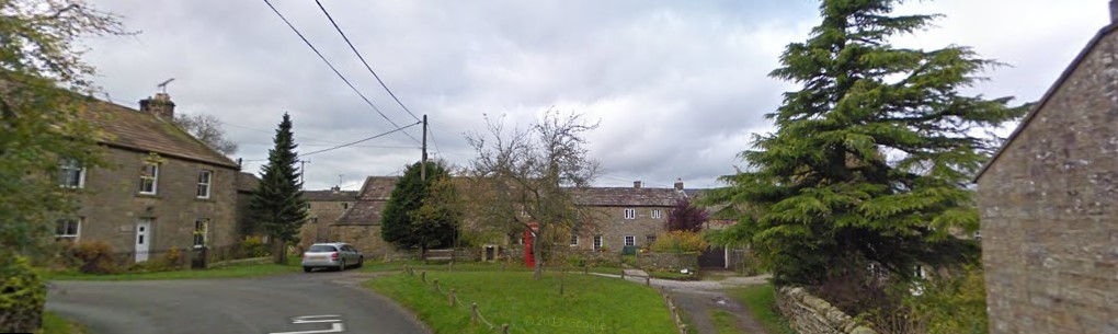 The centre of West Scrafton with the Manor House at the centre. Picture: Google StreetView