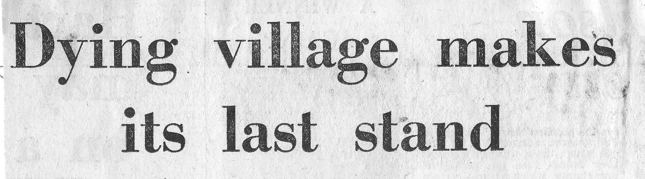 From The Northern Echo of October 20, 1964