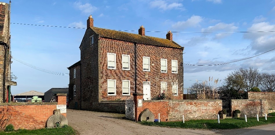 Langthorne Hall, which was built in 1719
