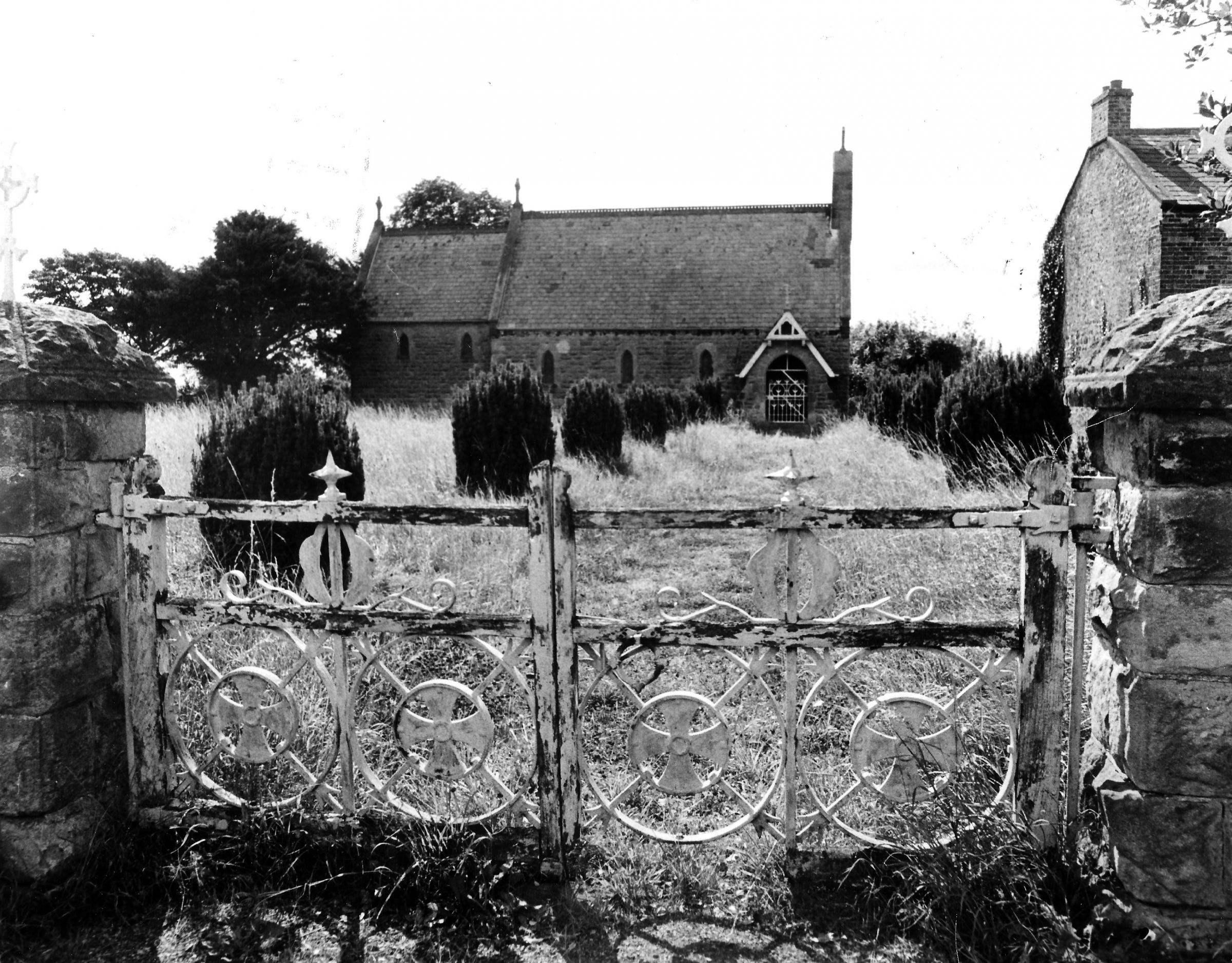 St Mary Magdalene Church at Langthorne in 1982 when it was for sale