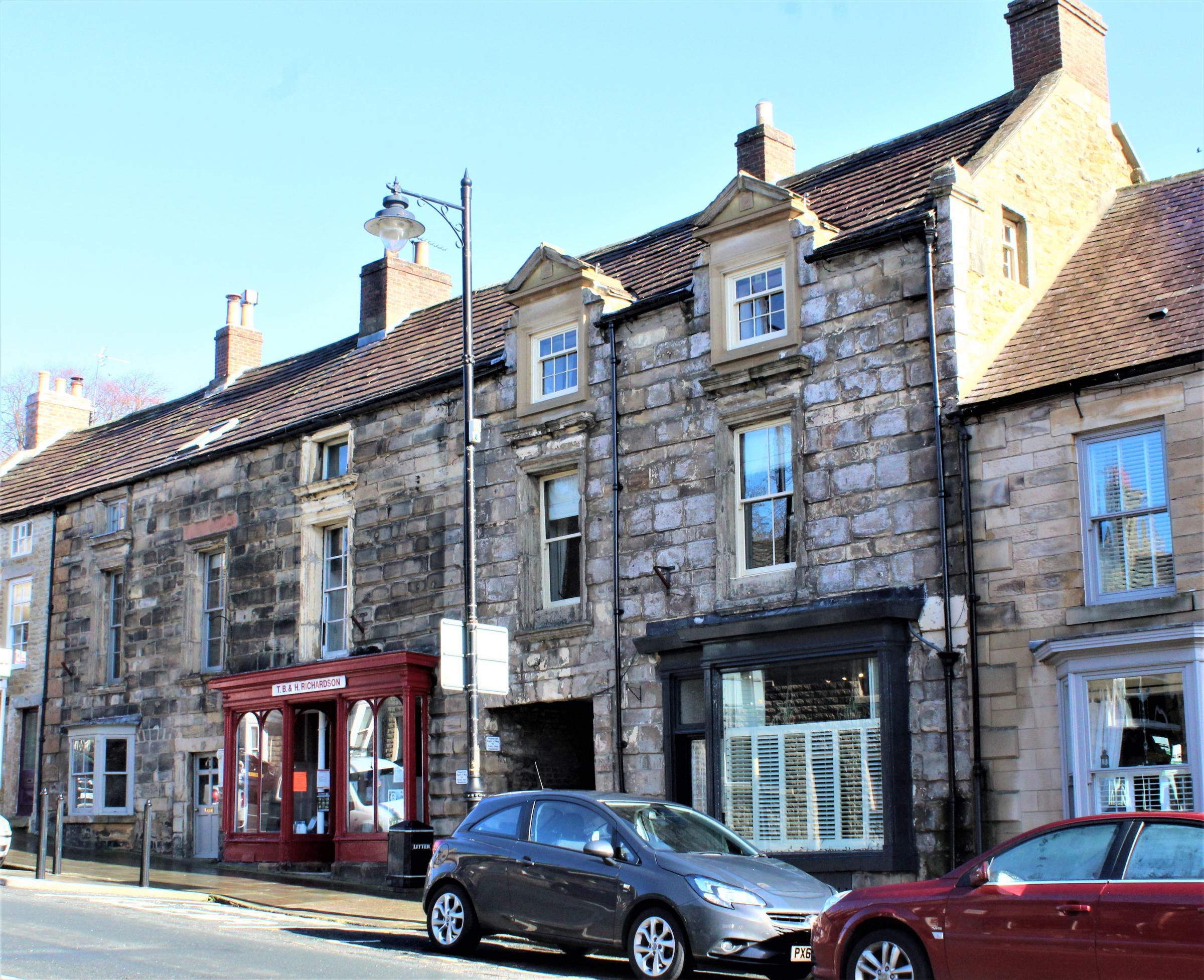 The Old Manor House at the bottom of the bank in Barnard Castle