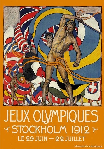 Stockholm Olympics poster 1912