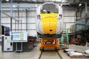 Trains being built in Hitachi's multi-million pound factory in Newton Aycliffe	 Picture: SARAH CALDECOTT