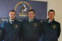 Sam, Fergus and James head the new Davidsons Dairy Tech team