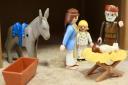 It's a small world - a miniature nativity scene