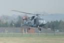 Army Air Corps Wildcat helicopters operating from RAF Leeming for Exercise Wildcat Tempest