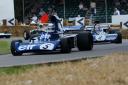 Jackie Stewart in action in the Tyrrell at the Goodwood Festival of Speed Picture: GARY HARMAN