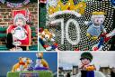 Thirsk Yarnbombers have created a wonderful display ahead of the Queen's Platinum Jubilee Picture: SARAH CALDECOTT