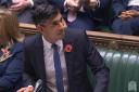 Prime Minister Rishi Sunak speaks during Prime Minister's Questions in the House of Commons