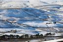 A snow scape hits the North Yorkshire hills. Picture: NORTHERN ECHO