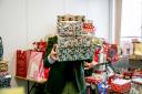 Silent Santa parcels Picture: SARAH CALDECOTT