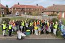 Thirty people collected 77 sacks of rubbish in one hour in Thirsk